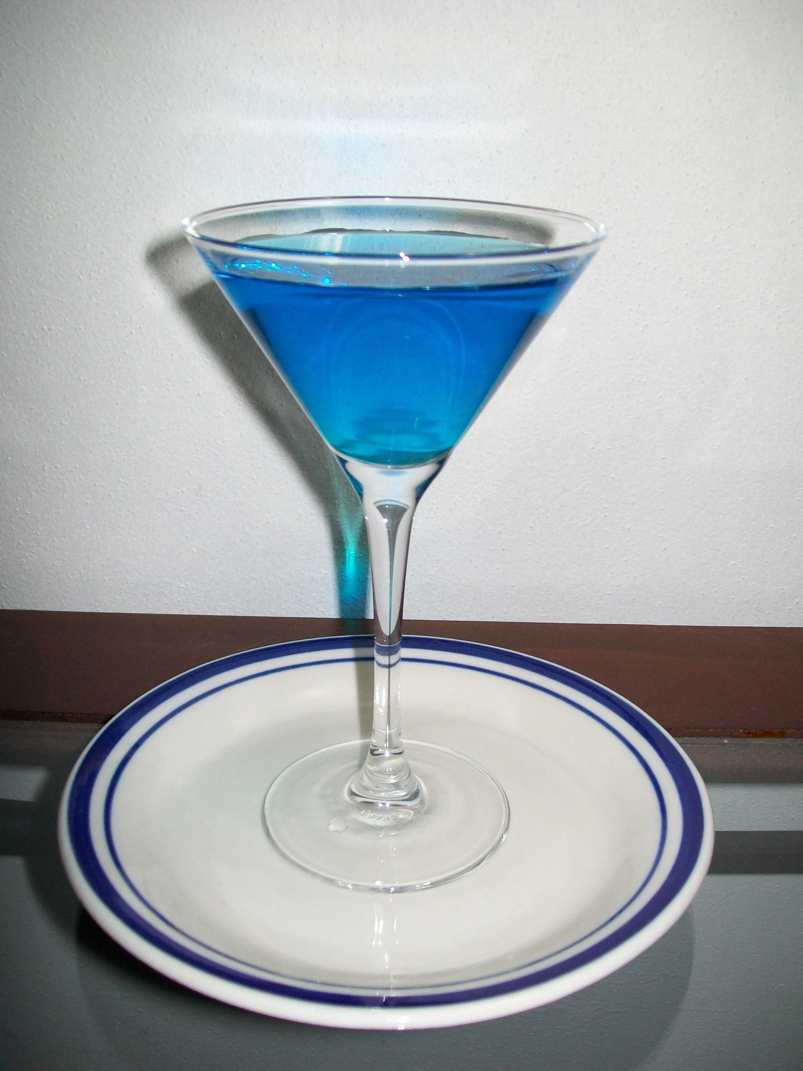 A Blue Martini for when you&amp;#39;re feeling blue? | Martini, Blue martini ...