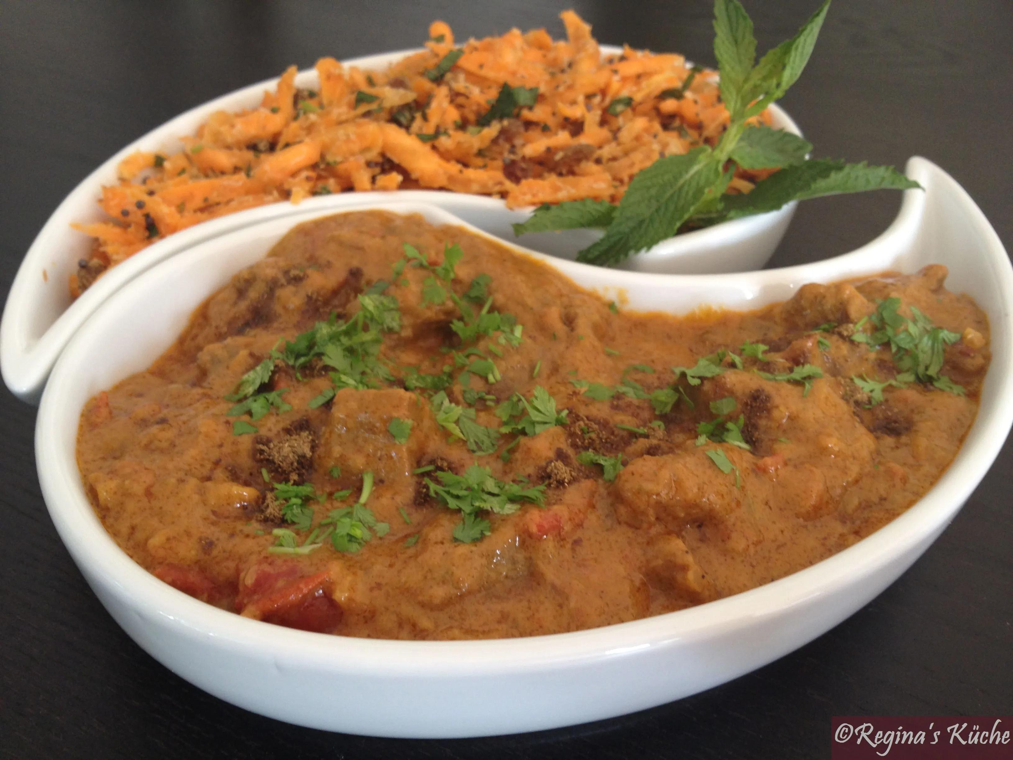 Indisches Rindfleisch-Curry mit Karotten-Sambal | Indische kochrezepte ...