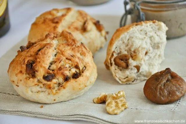 walnuss feigen brötchen Tasty Bread Recipe, Delicious Bread, Bread ...