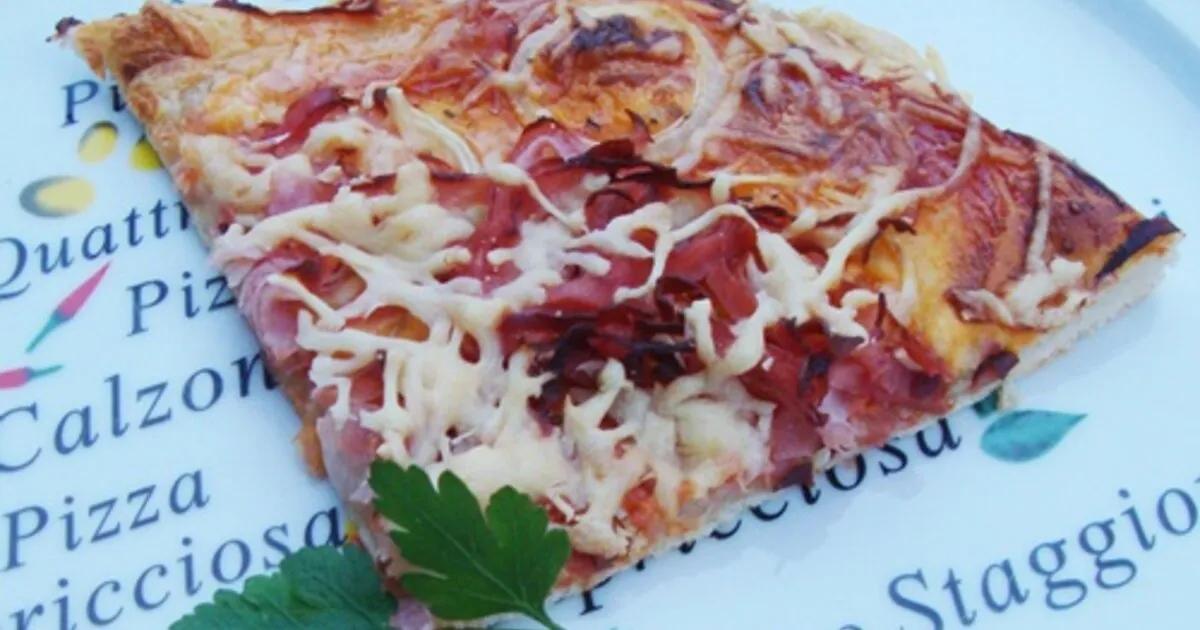 Schinken-Pizza - einfach &amp; lecker | DasKochrezept.de
