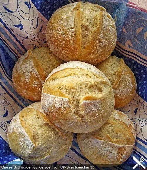 Brötchen wie vom Bäcker von claudi77 | Chefkoch | Rezept | Brot backen ...