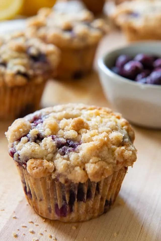 Best Blueberry Muffins With Streusel Topping - Rice Recipe