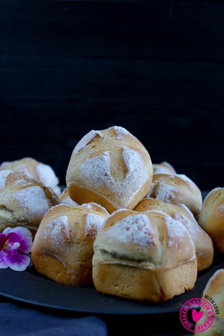 Blitzschnelle Mini Brötchen | Brot selber backen rezept, Brot backen ...