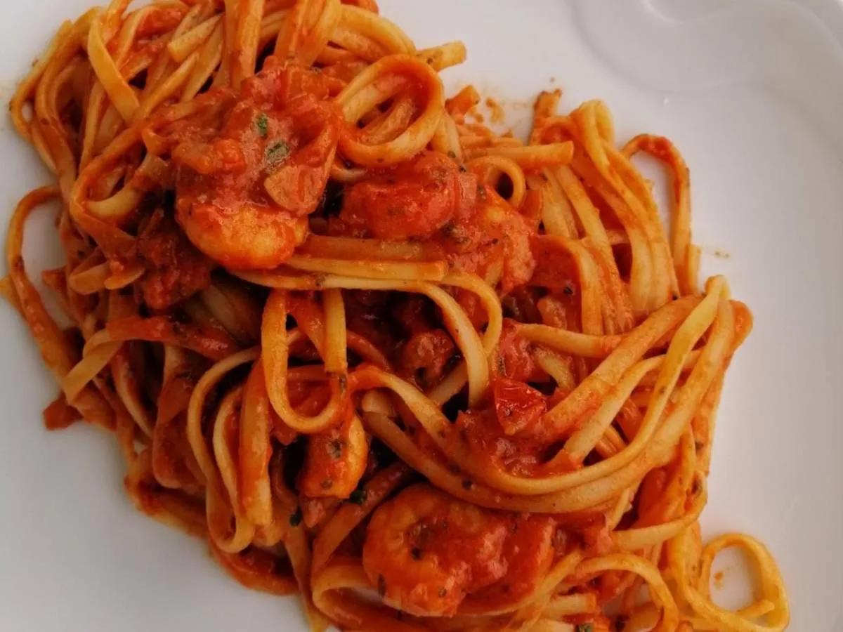 Spaghetti mit Garnelen | Rezept | Kitchen Stories