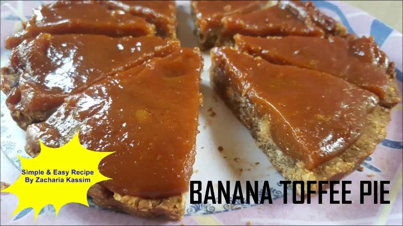 BANANA TOFFEE PIE - YouTube