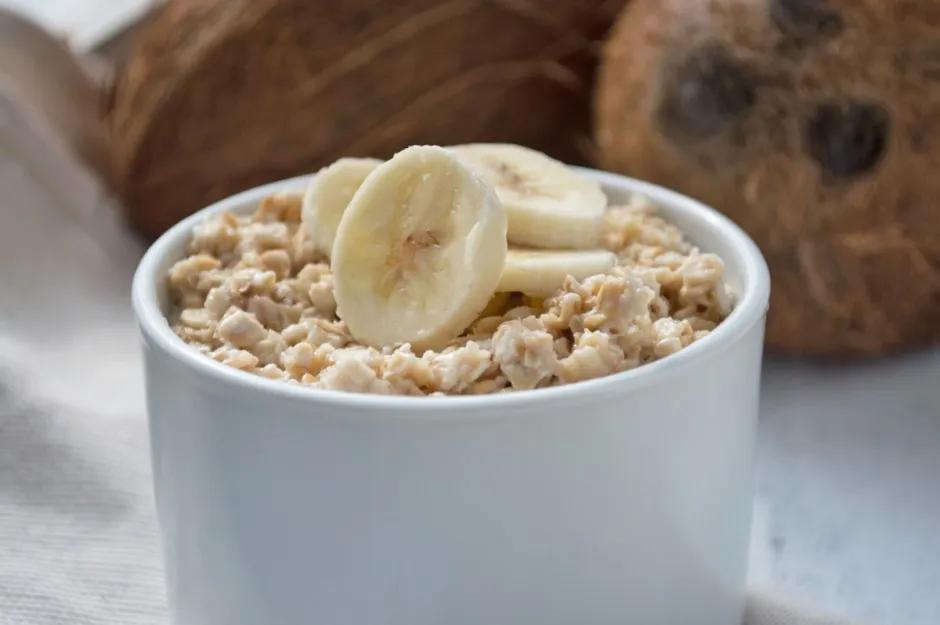 Kokos-Bananen Porridge - Rezept