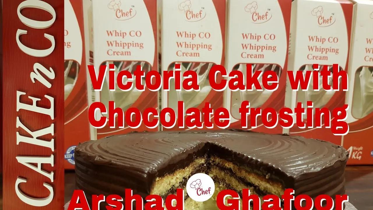 Victoria Cake with Chocolate frosting / recipe by Cake n Co - YouTube