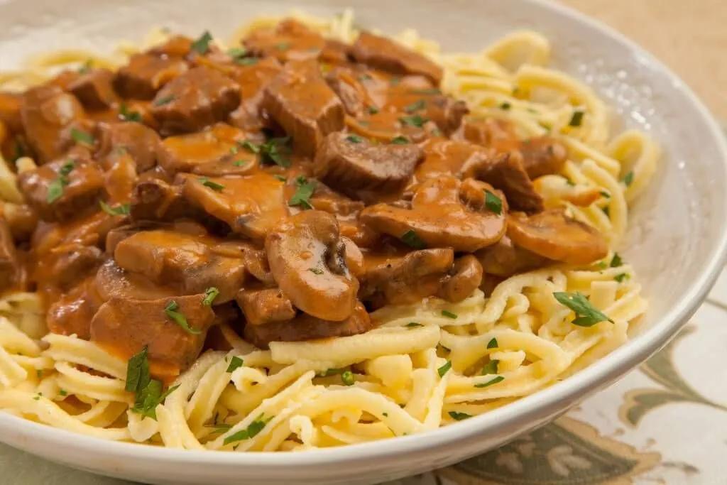 Beef Stroganoff with Spätzle | Recipe | Perfect pasta recipe, Appetizer ...