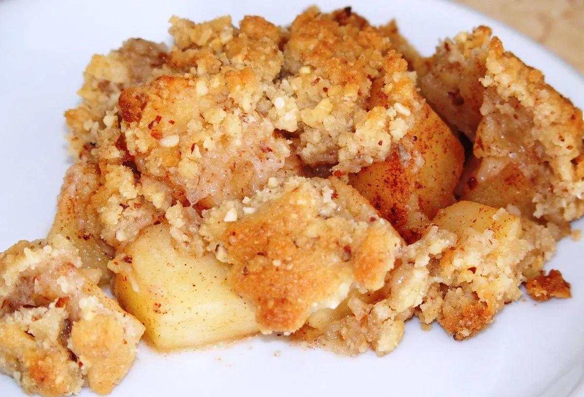 Crumble aux pommes fantastique - Les recettes de Virginie