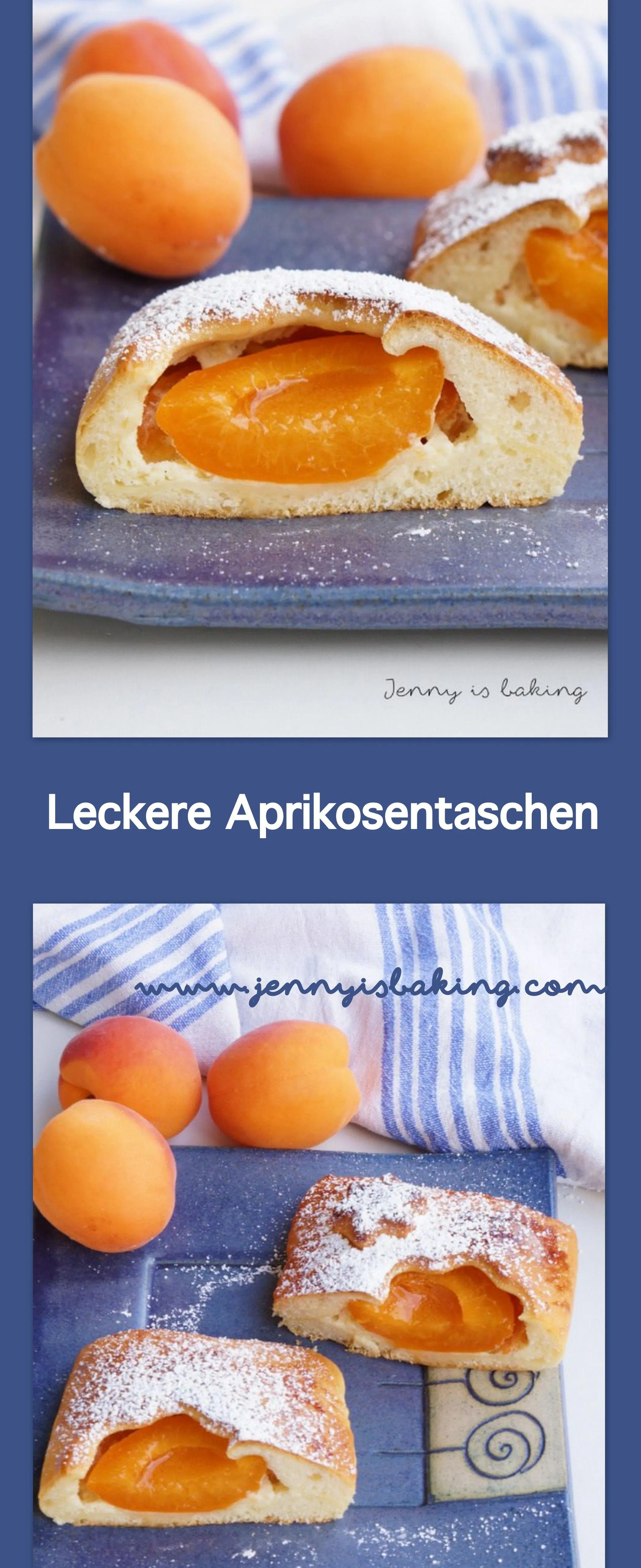 Aprikosen-Quark-Taschen - Jenny is baking | Rezept | Aprikose rezepte ...