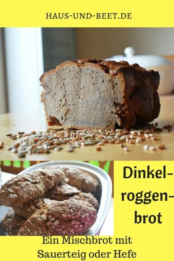 Dinkel-Roggenbrot - Das Brot, das jedem schmeckt - Haus und Beet | Brot ...