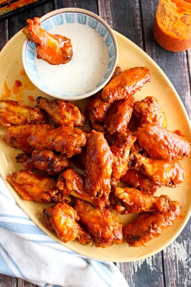 The Best Baked Buffalo Chicken Wings | The Two Bite Club