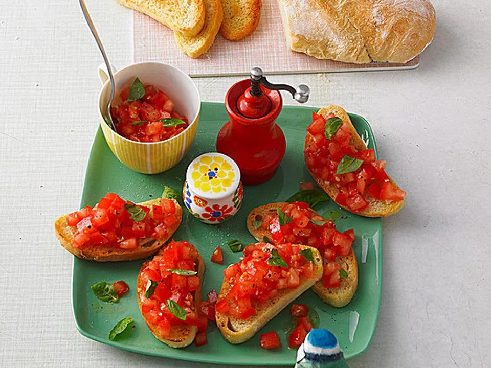 Bruschetta mit Tomaten und Knoblauch von ischilein| Chefkoch