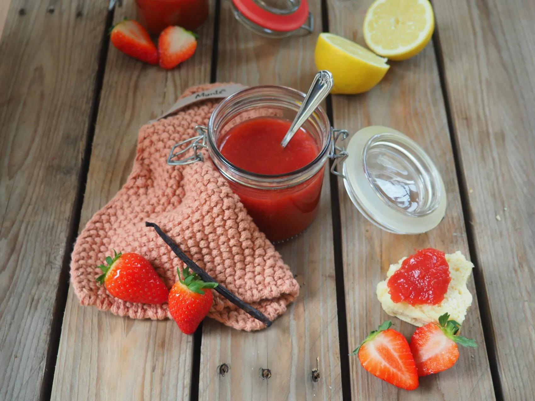 zuckerfreie Erdbeermarmelade für Kinder: schnell und einfach ...