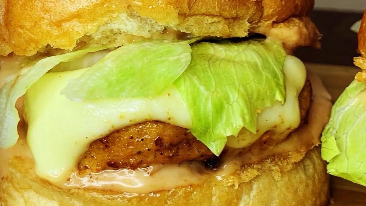 Chickenburger -2way|Crispy chicken burger Recipe |Chicken Patties ...