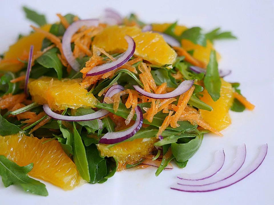 Rucola - Orangen - Salat| Chefkoch