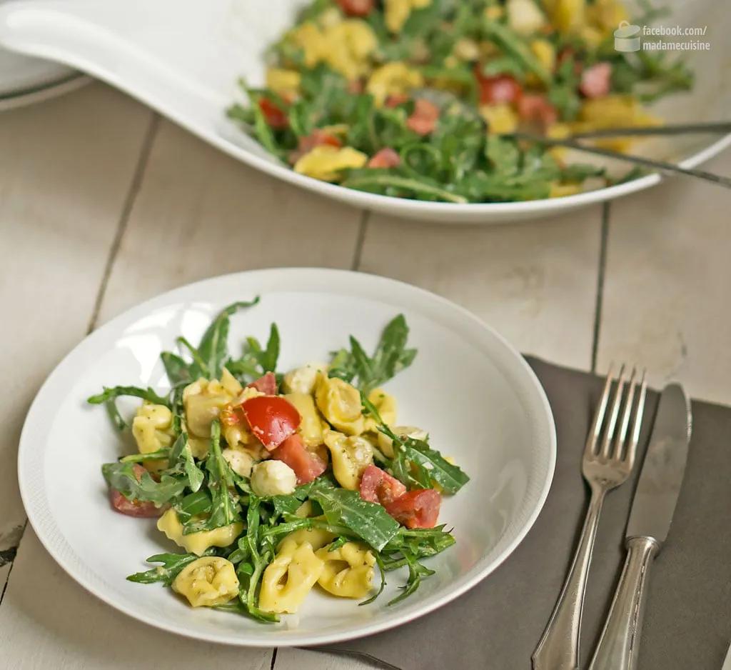 Tortellinisalat mit Rucola - Madame Cuisine