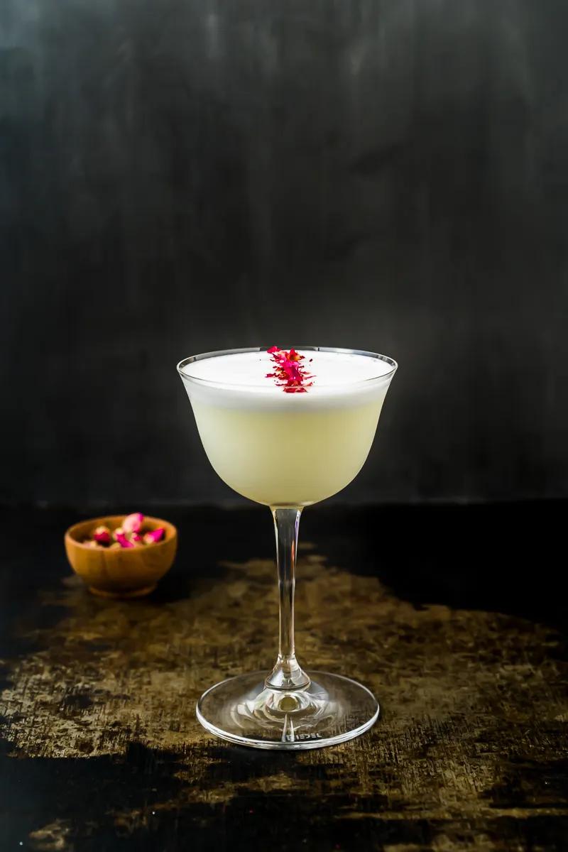 White Lady Cocktail - Colors of Food