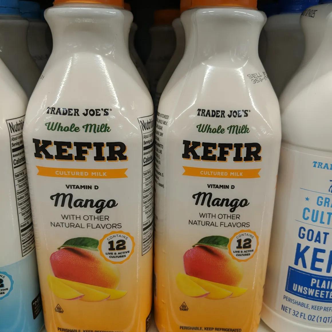 Trader Joe&amp;#39;s Kefir Low Fat Cultured Milk (Mango) – We&amp;#39;ll Get The Food