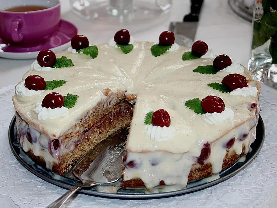 Amaretto - Kirsch - Torte von susannemsb| Chefkoch