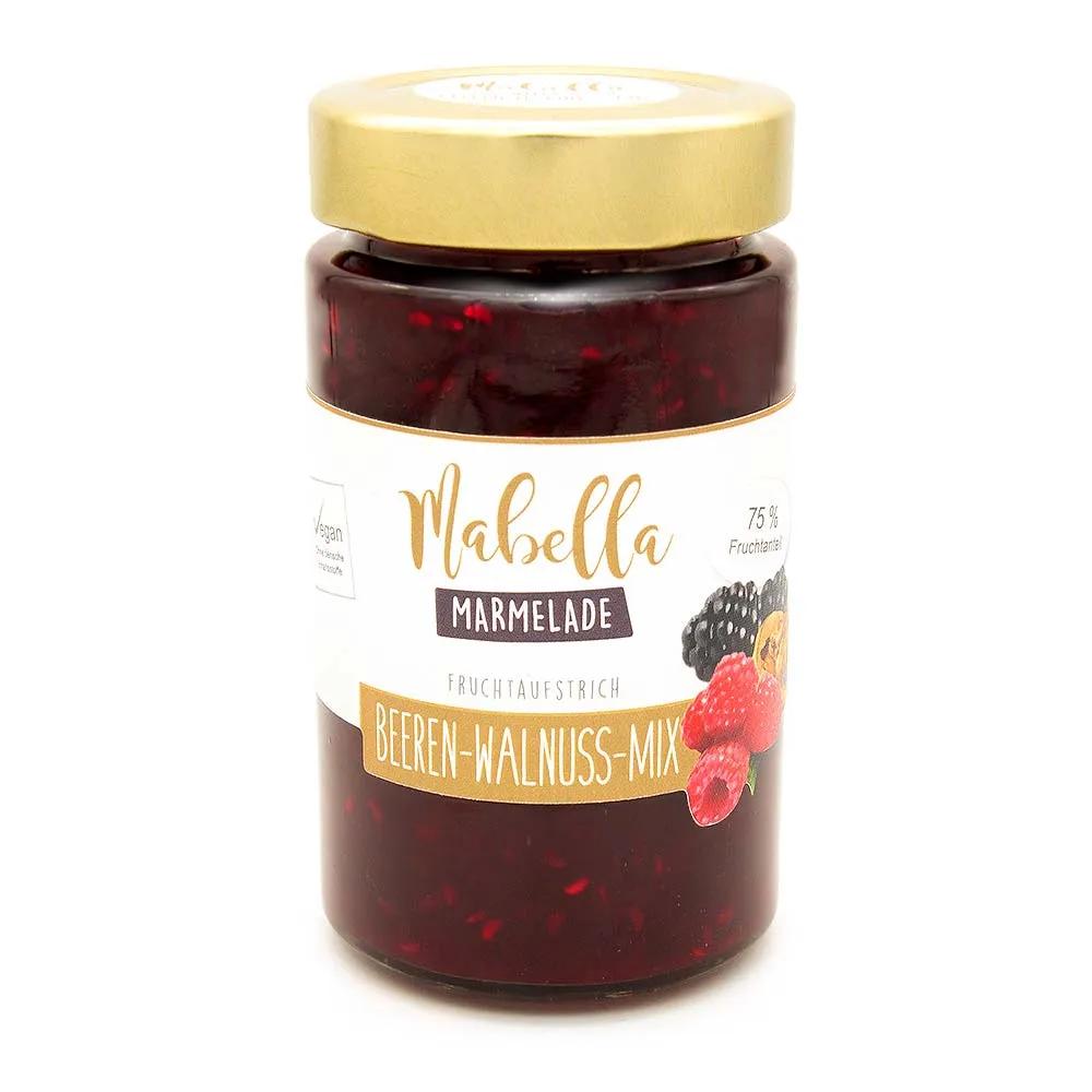 Beeren-Walnuss-Mix Marmelade | Mabella Marmeladenmanufaktur