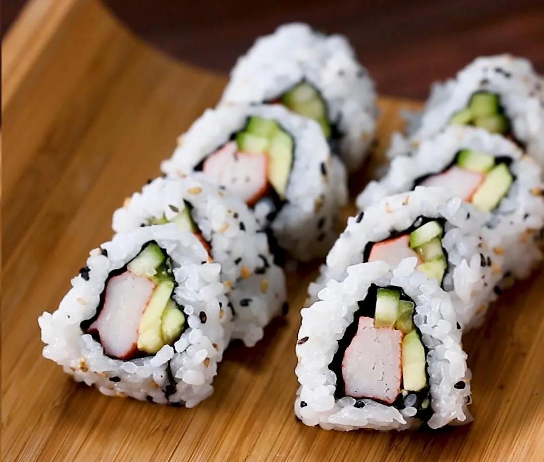 Easy California sushi roll !! | PadCook.com