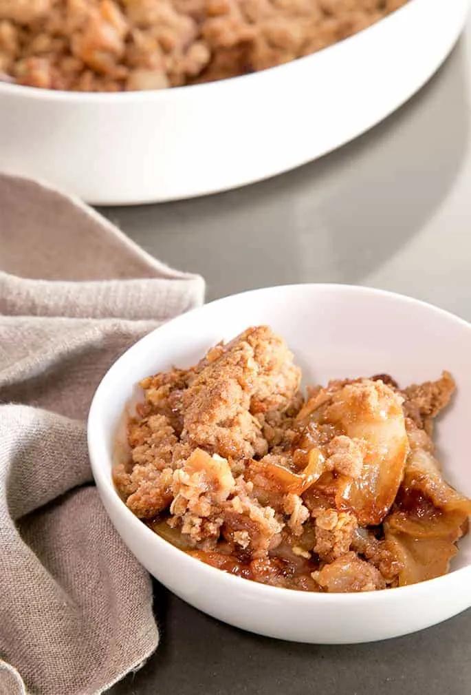 Gluten Free Apple Crumble | With or Without Oats