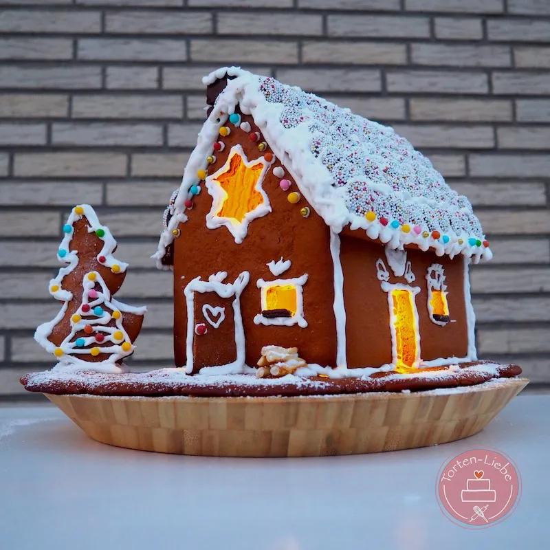 Lebkuchenhaus selber machen - Weihnachten | Torten-Liebe
