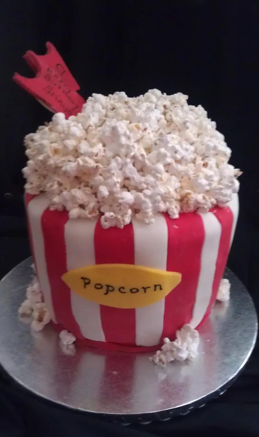Popcorn Cake - CakeCentral.com
