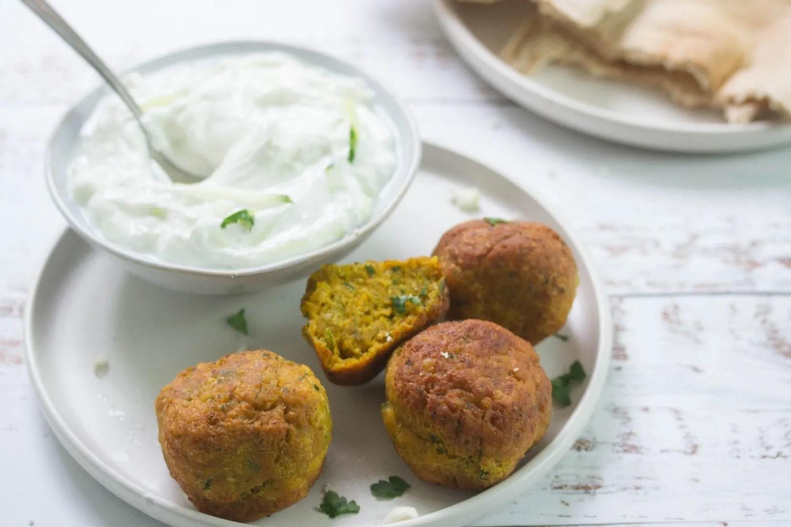 Favourite Greek falafel recipe | Packed Lunch Recipes