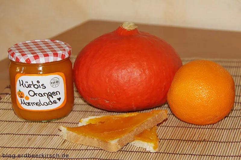 Kirschkuchen: [Rezept] Kürbis Orangen Marmelade