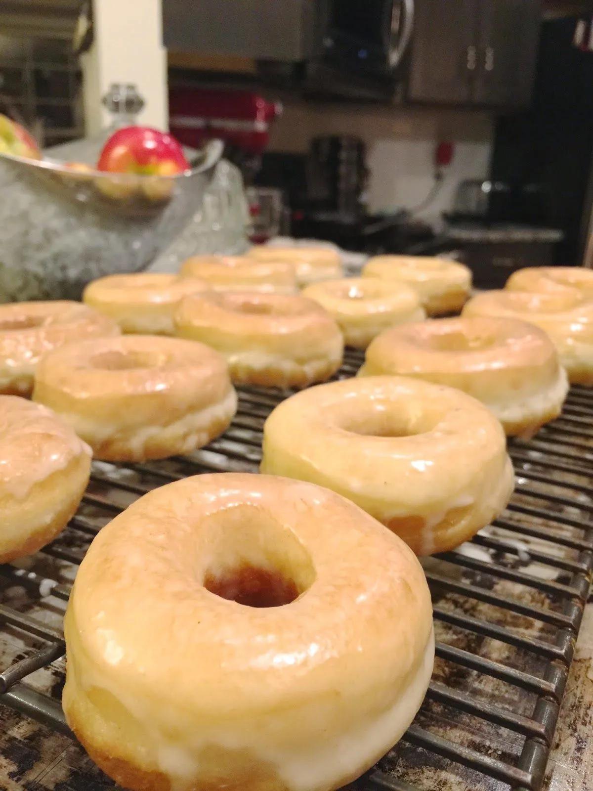 Glazed Yeast Doughnuts | Homemade doughnuts, Homemade donuts, Spudnuts ...