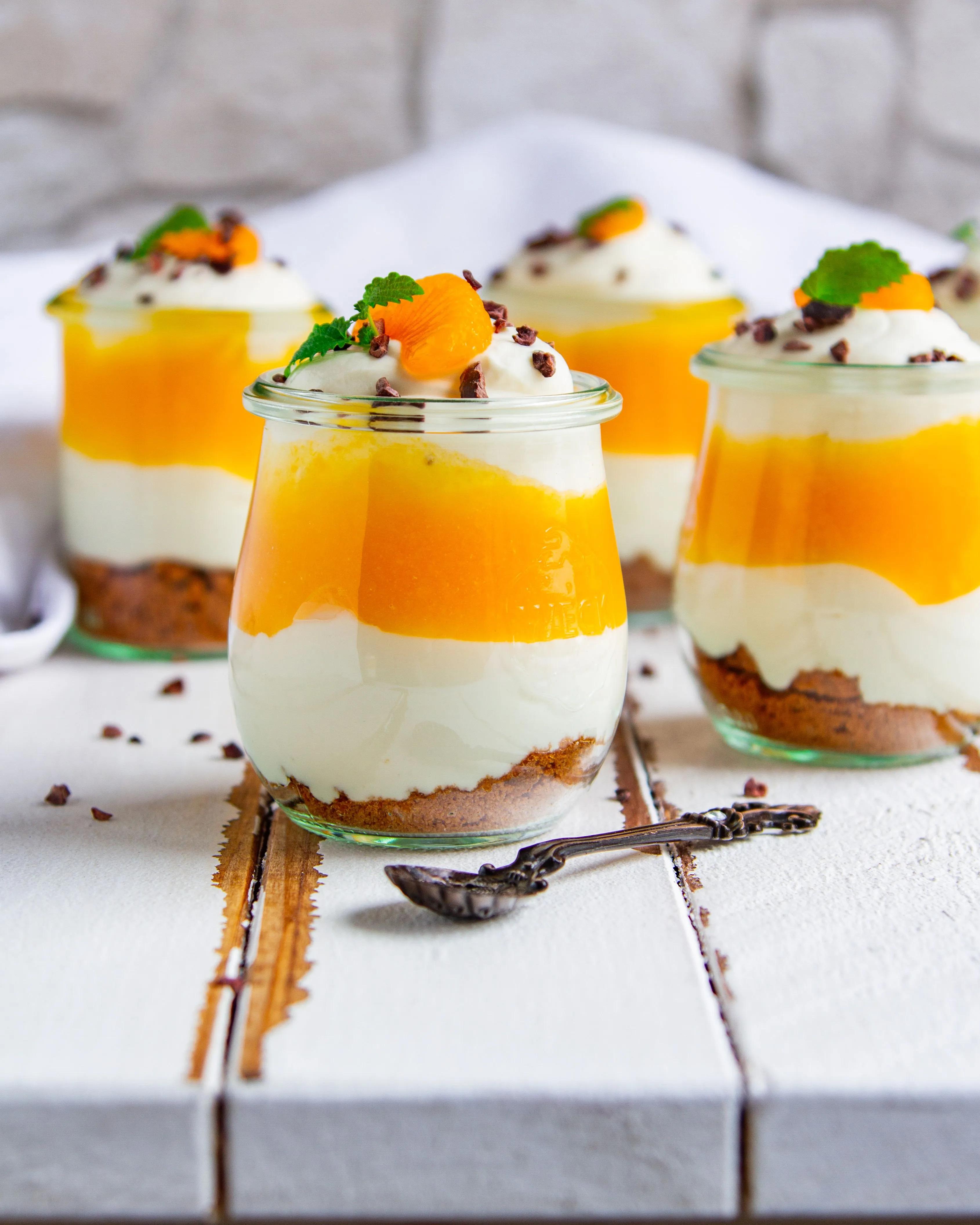 Mascarpone - Quark Dessert mit Mandarinen - Tinas Küchenzauber | Rezept ...