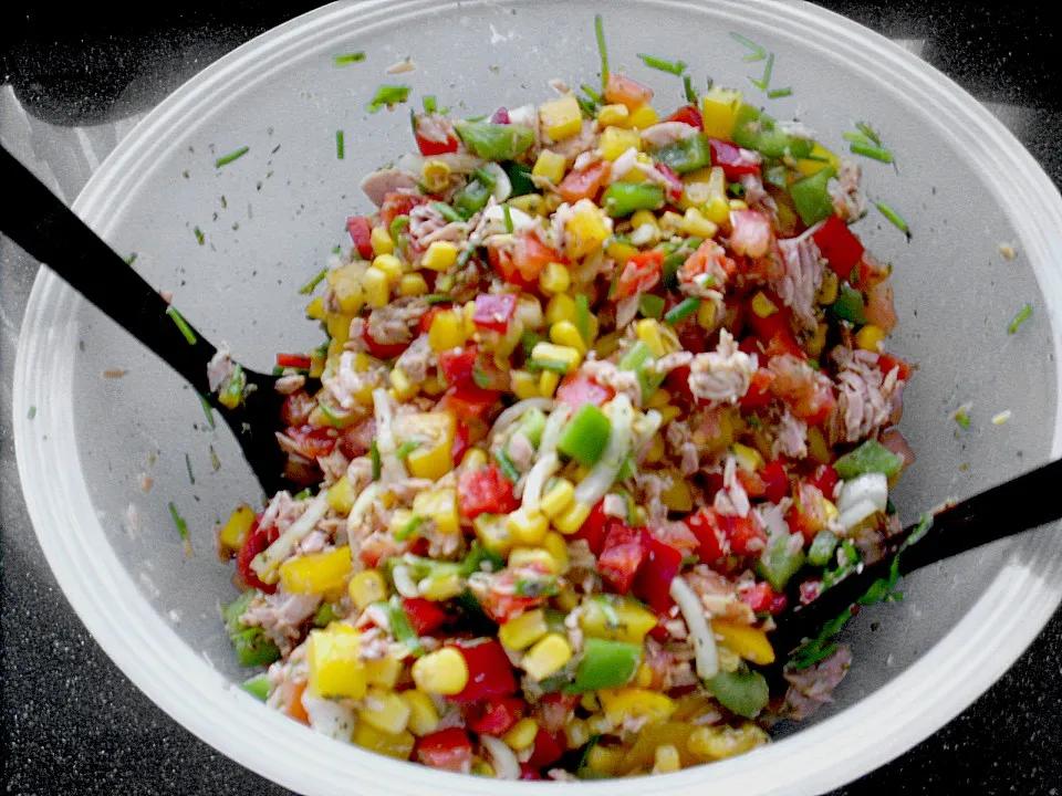 Thunfisch - Mais - Salat, mexikanisch (Rezept mit Bild) | Chefkoch.de