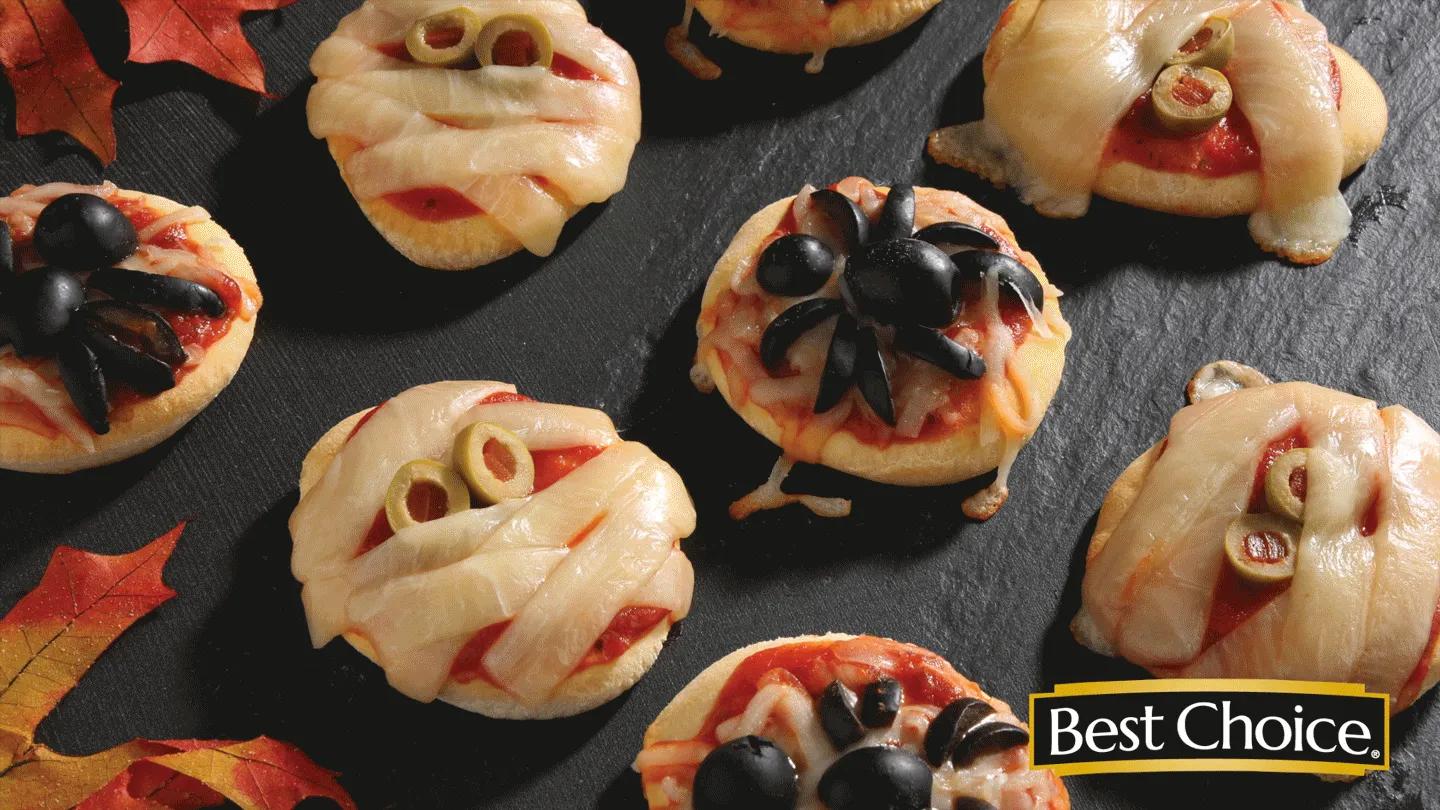 Video of the Month: Halloween Mini Pizzas - Best Choice® Brand | Mini ...