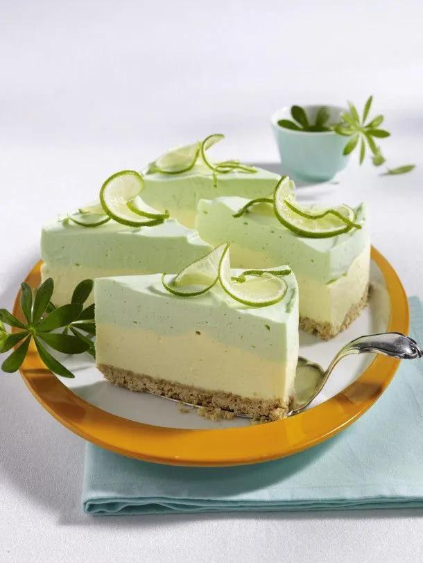 Limetten-Philadelpia-Torte in 2020 | Lime recipes, Baking sweet, Desserts