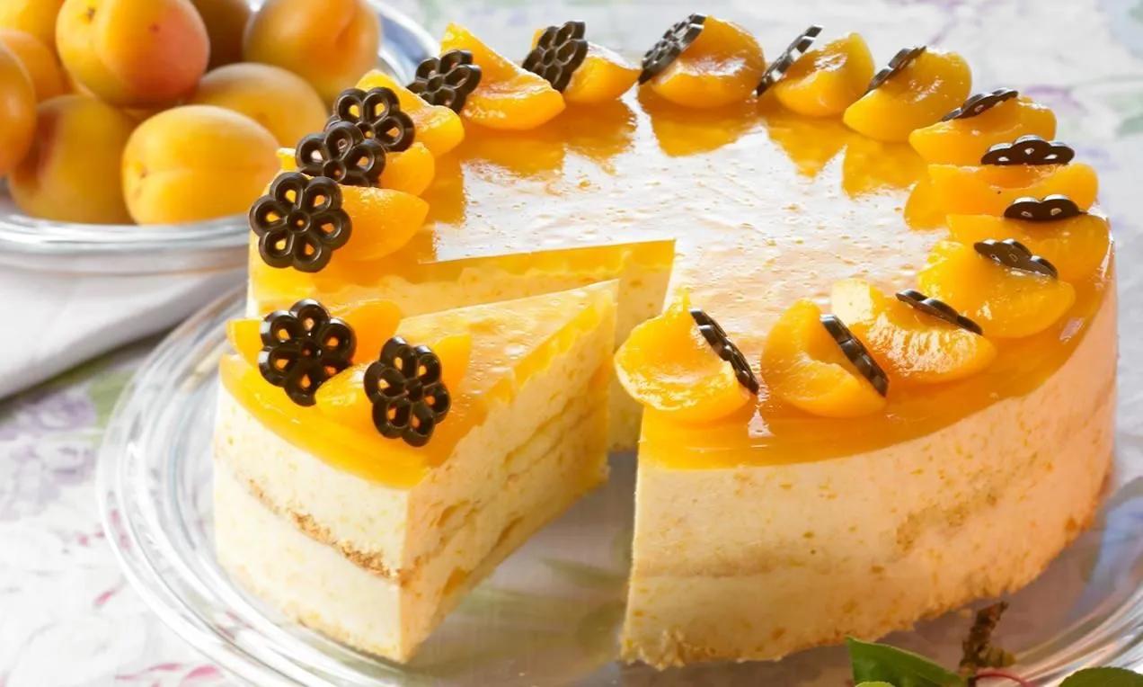 Aprikosen-Quark-Torte | Rezept | Kuchen und torten, Torten rezepte ...