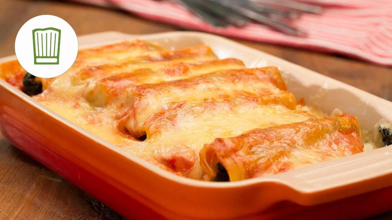 Canneloni mit Spinat und Frischkäse | Chefkoch.de - YouTube