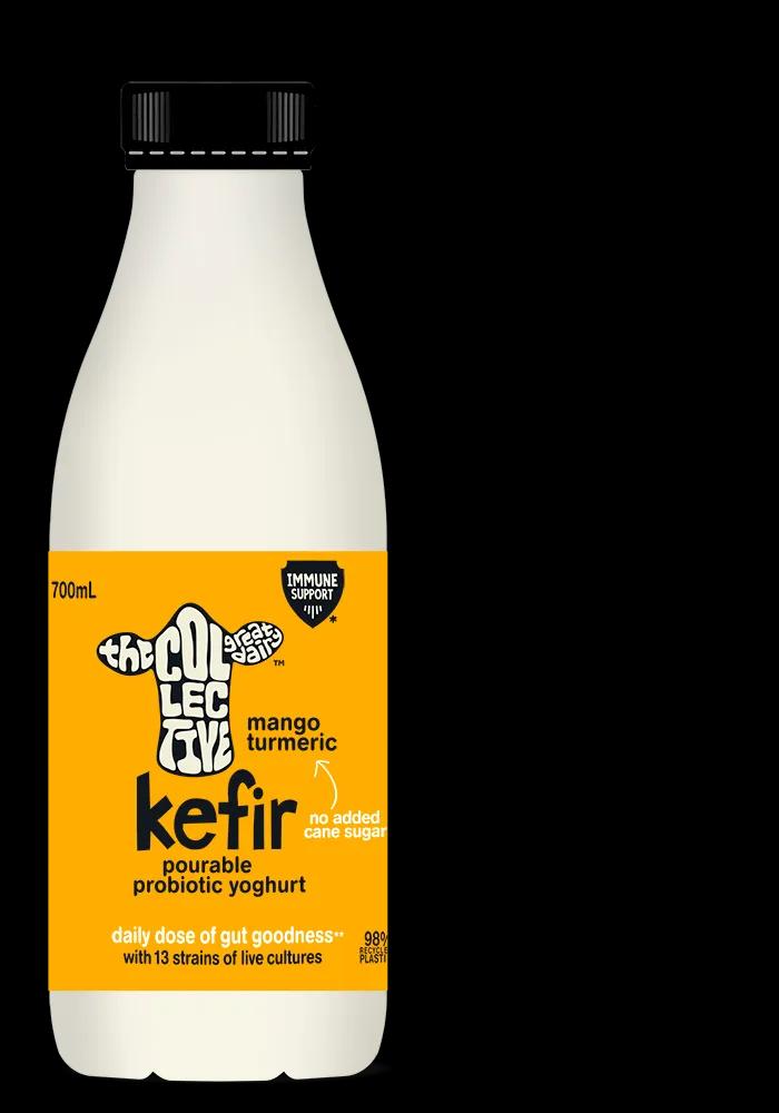 Kefir yoghurt mango turmeric - 700ml | The Collective NZ