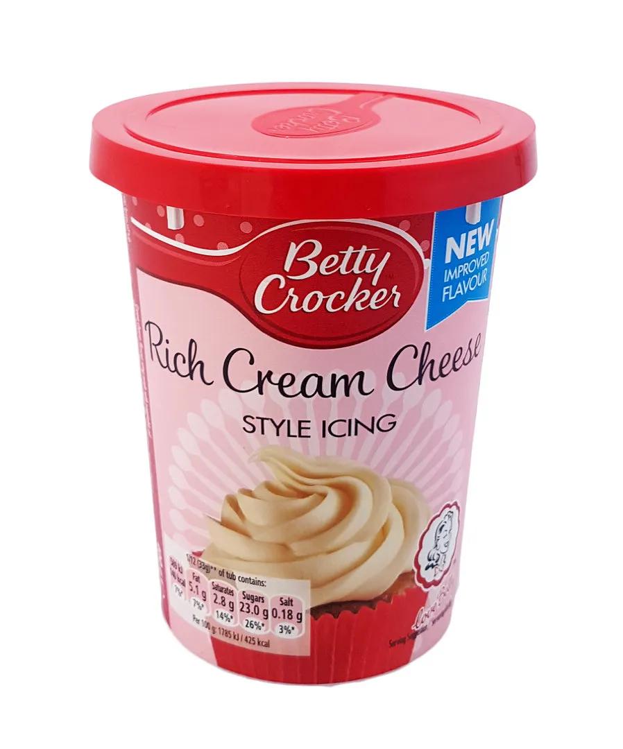 Betty Crocker Cream Cheese Style Icing, Zuckerguss mit ...