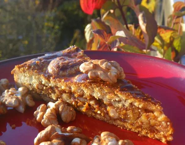 Swiss Walnut Pie Engadiner Nusstorte Or Bundner Nusstorte) Recipe ...