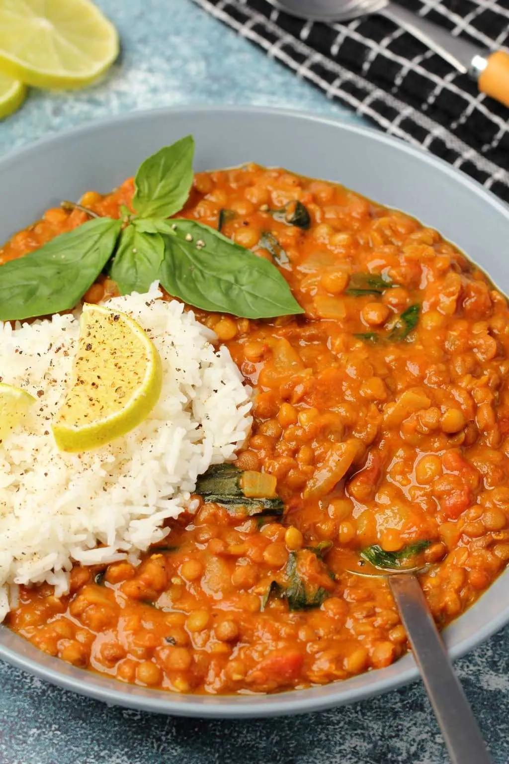 Vegan Lentil Curry - Loving It Vegan