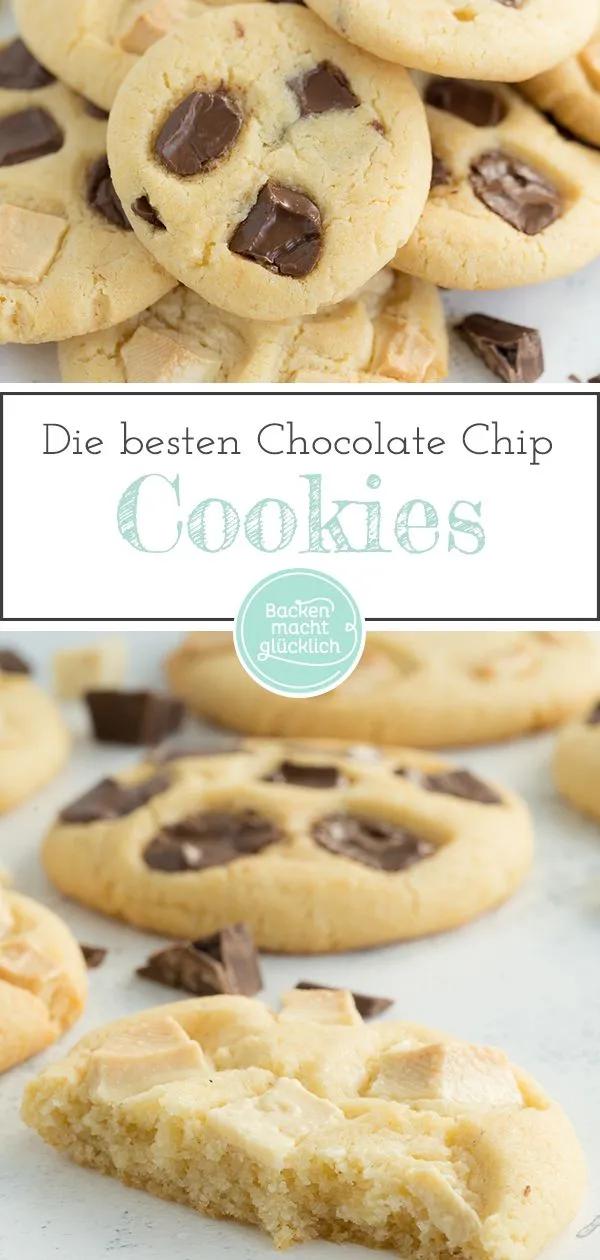 Chocolate Chip Cookies | Rezept | Cookies backen, Rezept kekse und ...