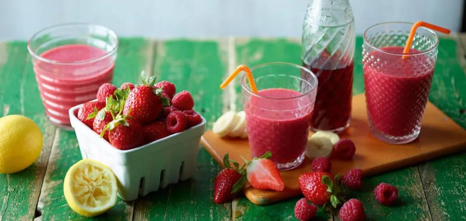 Beeren-Bananen-Smoothie - Rezept | LIDL Kochen