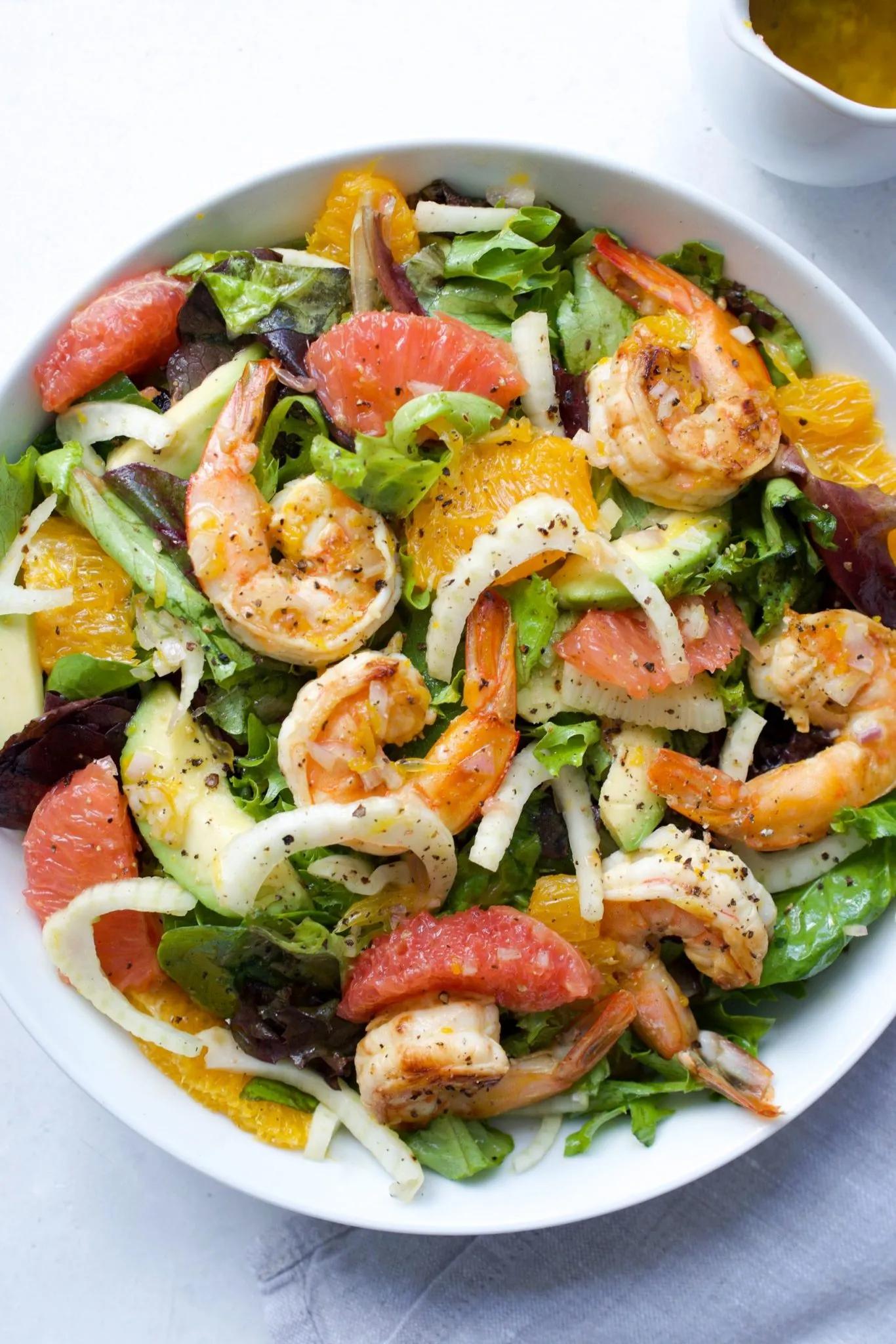 Citrus, Fennel, Avocado &amp; Shrimp Salad | Every Last Bite