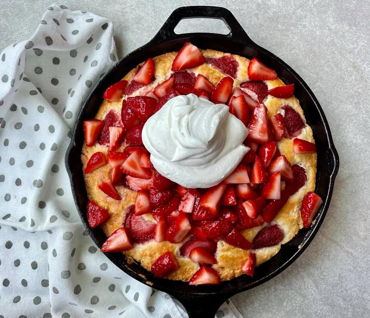 Skillet Strawberry Shortcake | Allrecipes