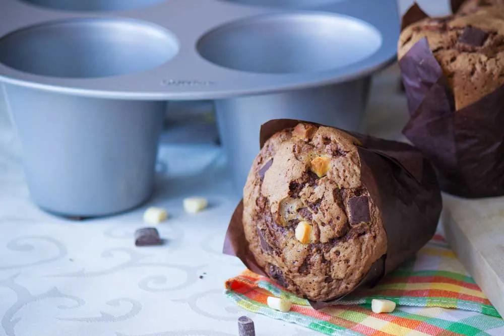 Chocolate Chip Muffins | Riesen Muffins | Conny&amp;#39;s Küchlein