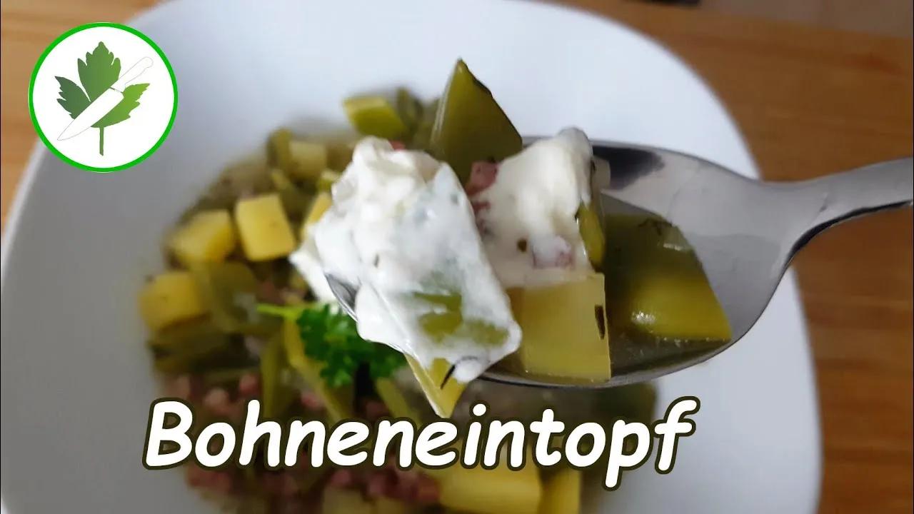 Deftiger Bohneneintopf nach Omas Rezept / Bohnensuppe - YouTube