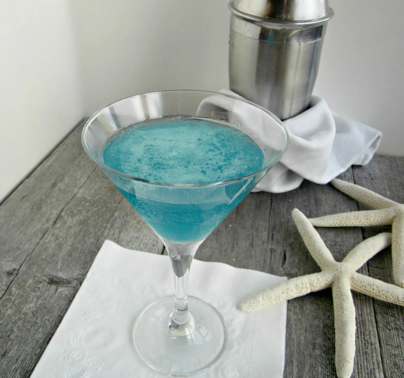 Hungry Couple: Deep Blue Sea Martini