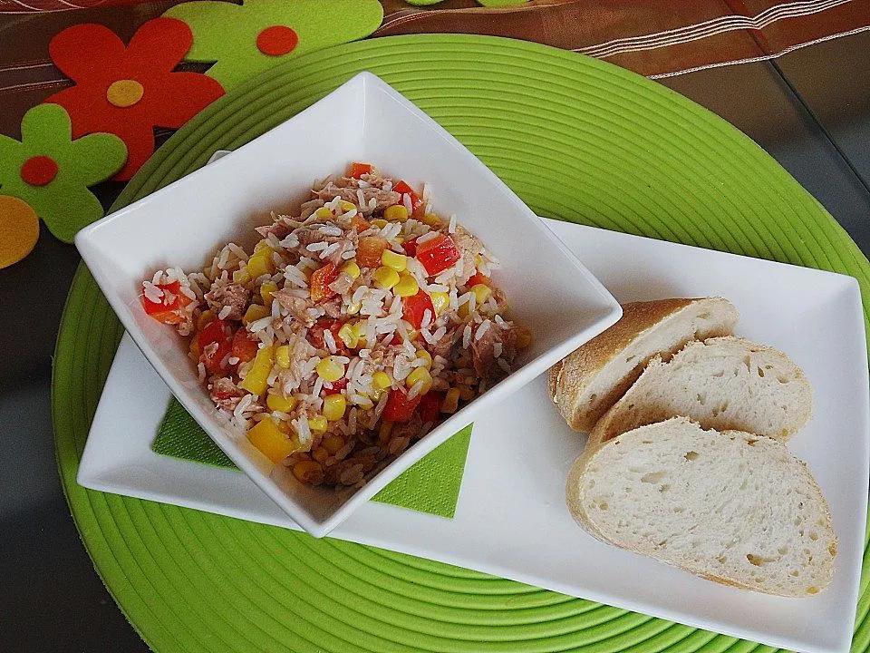Reis - Thunfisch - Salat von alexandradugas| Chefkoch